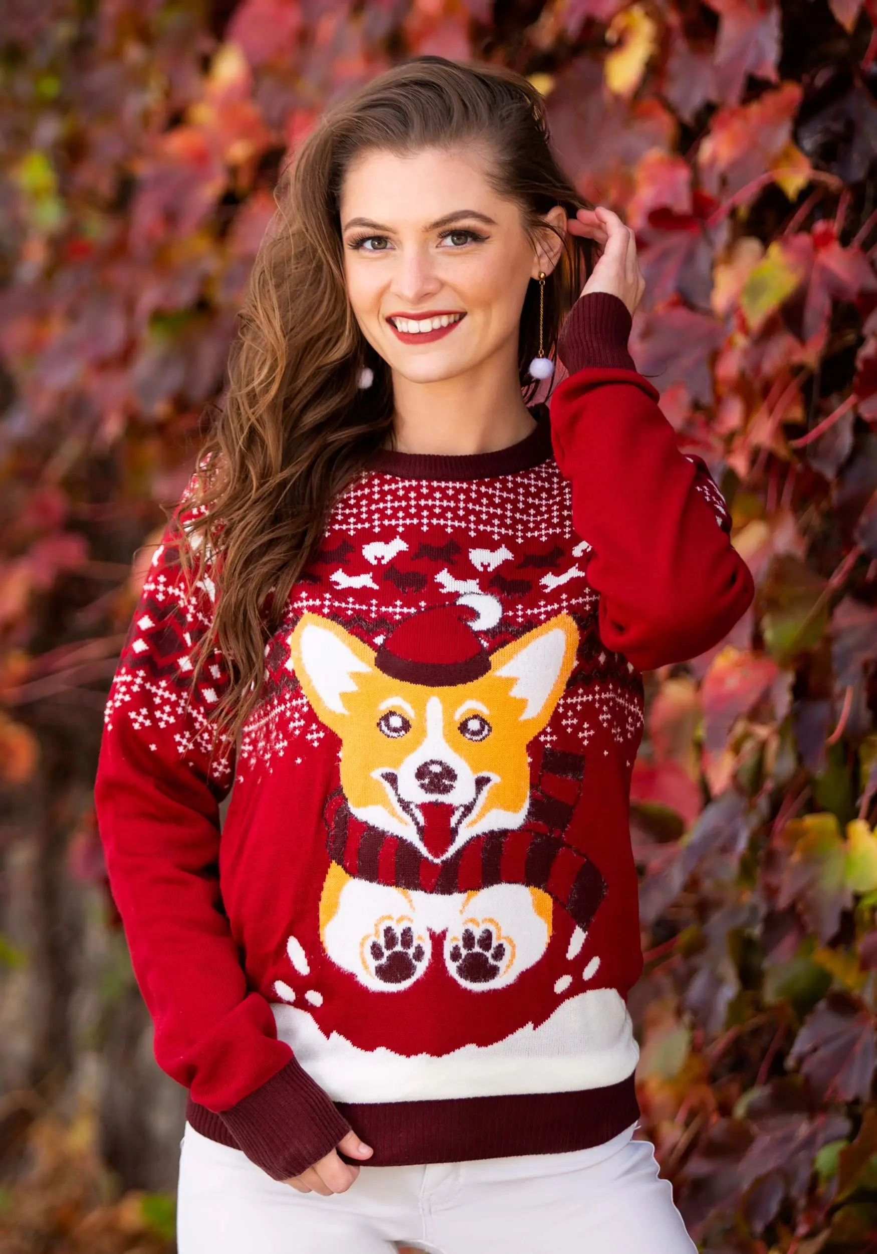 BigWan Apparel Co. A Very Corgi Christmas Ugly Christmas Sweater For Adults 1 BigWan Apparel Co. A Very Corgi Christmas Ugly Christmas Sweater For Adults
