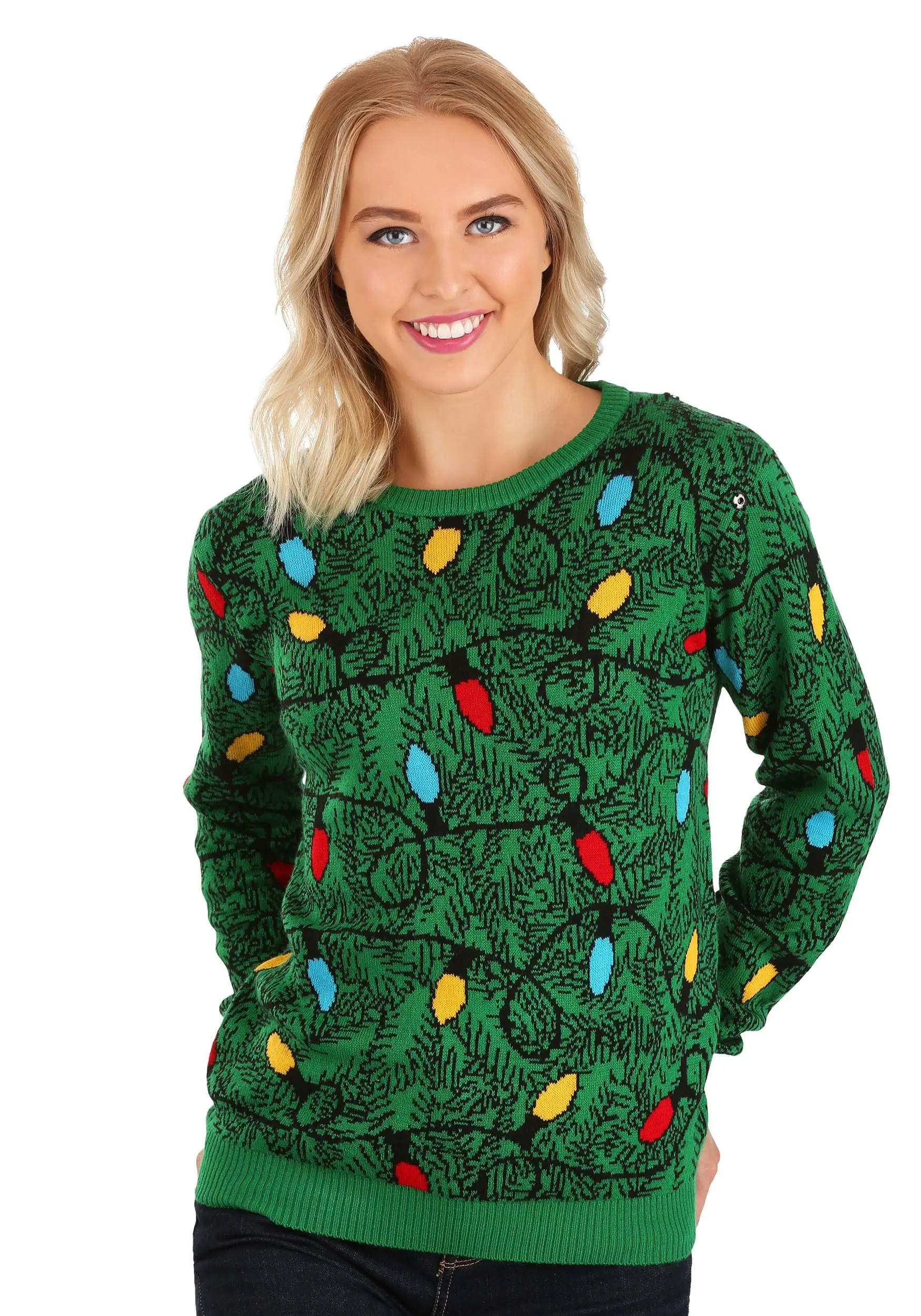 BigWan Apparel Co. Adult 3D Squirrel In The Christmas Tree Ugly Sweater 5 BigWan Apparel Co. Adult 3D Squirrel In The Christmas Tree Ugly Sweater - Image 5
