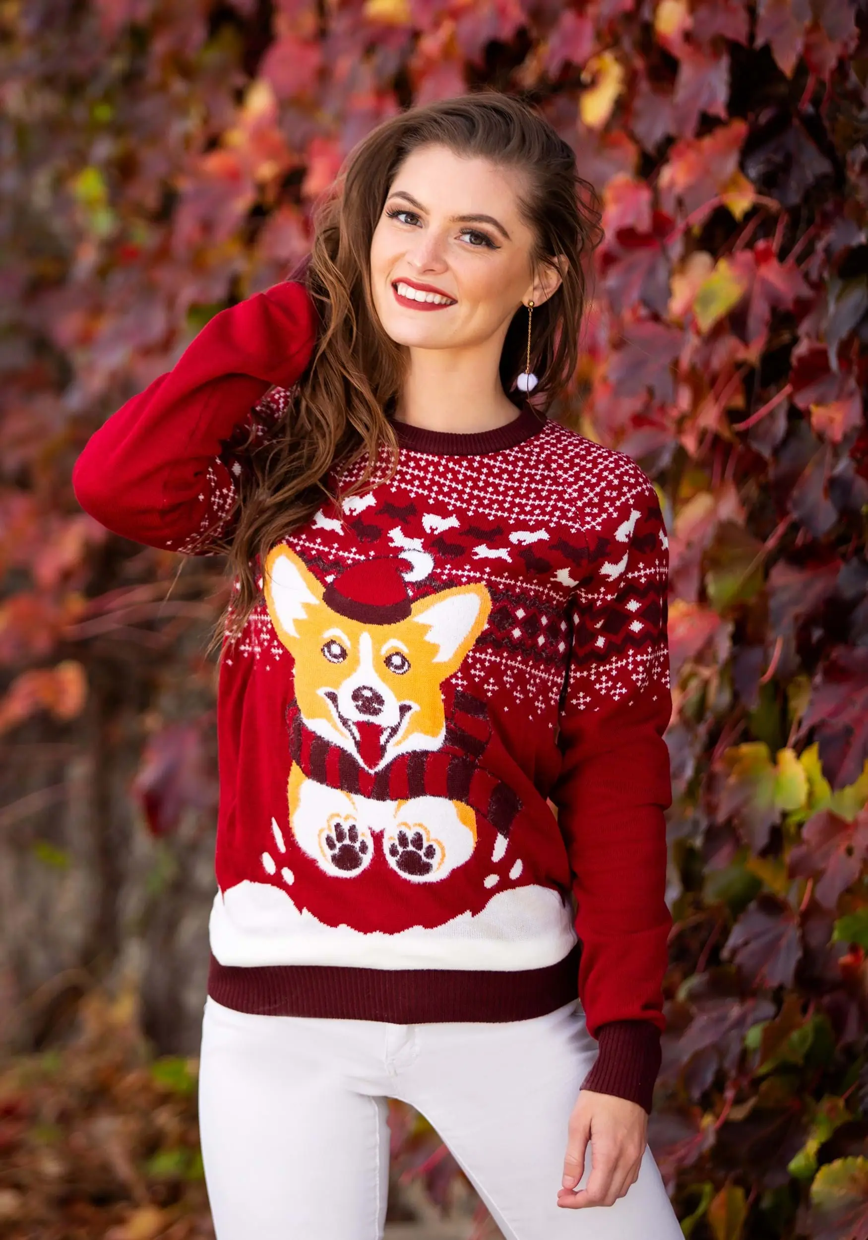 BigWan Apparel Co. A Very Corgi Christmas Ugly Christmas Sweater For Adults 3 BigWan Apparel Co. A Very Corgi Christmas Ugly Christmas Sweater For Adults - Image 3