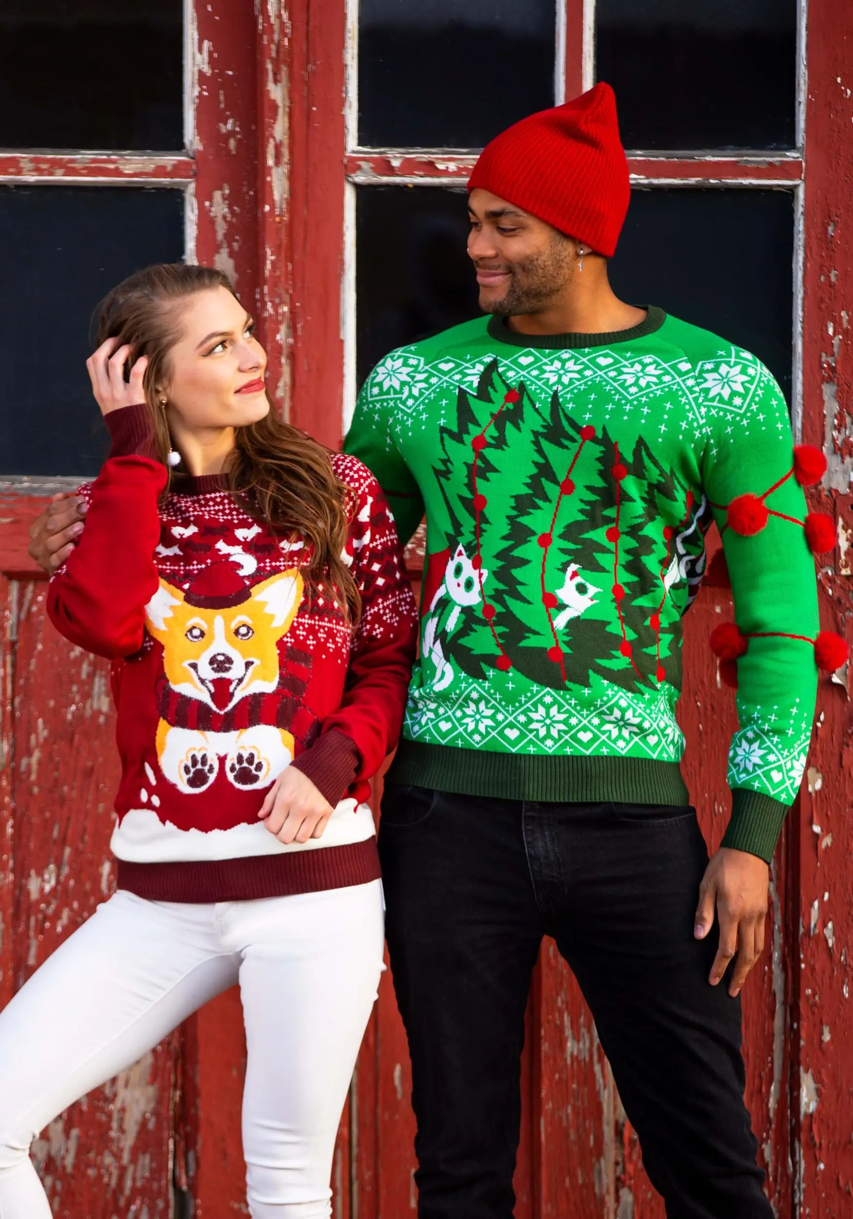 BigWan Apparel Co. A Very Corgi Christmas Ugly Christmas Sweater For Adults 4 BigWan Apparel Co. A Very Corgi Christmas Ugly Christmas Sweater For Adults - Image 4