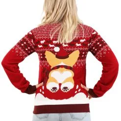 BigWan Apparel Co. A Very Corgi Christmas Ugly Christmas Sweater For Adults 15 BigWan Apparel Co. A Very Corgi Christmas Ugly Christmas Sweater For Adults -wizard of oz costume shop adult a very corgi christmas ugly christmas sweater 6