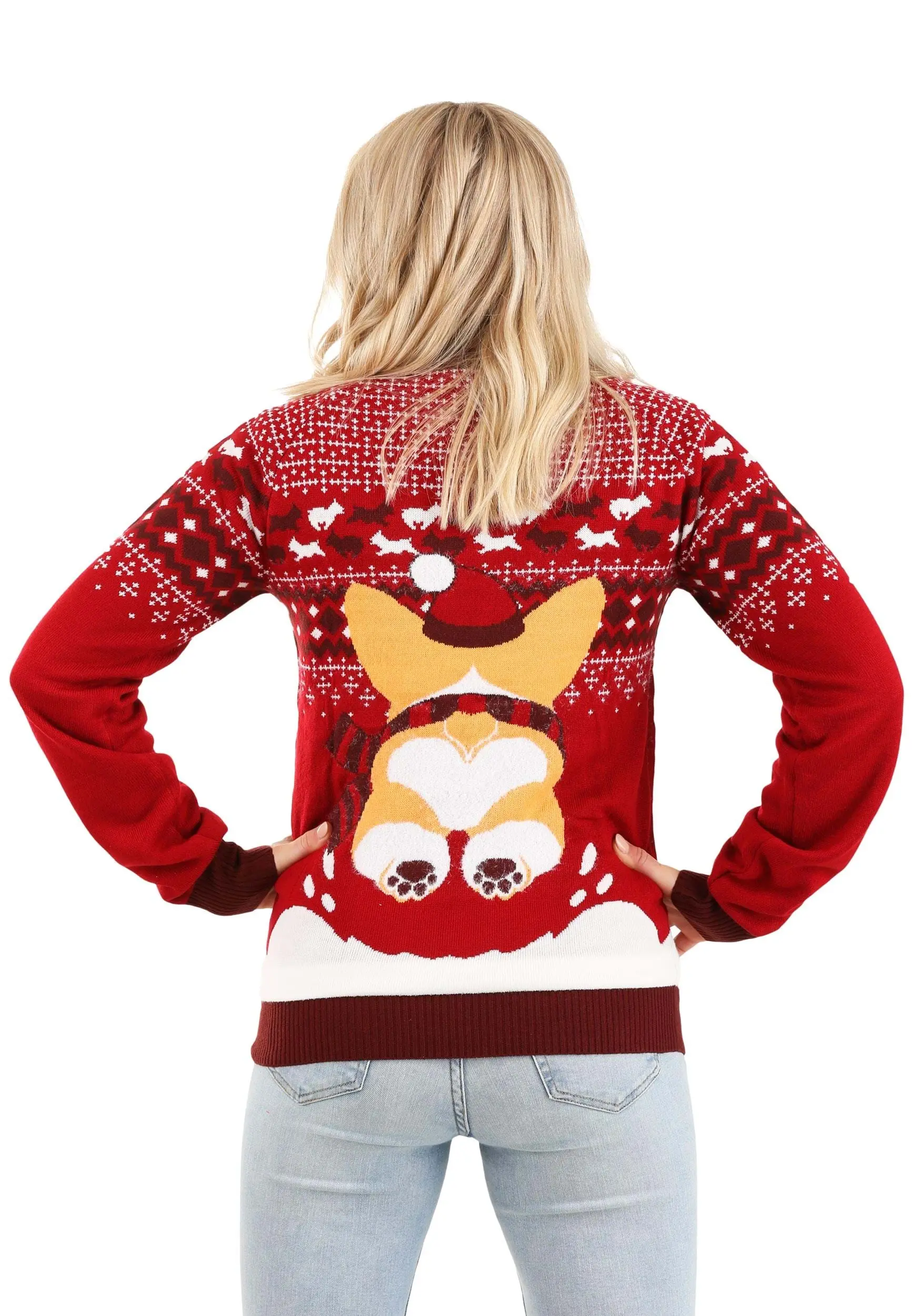 BigWan Apparel Co. A Very Corgi Christmas Ugly Christmas Sweater For Adults 8 BigWan Apparel Co. A Very Corgi Christmas Ugly Christmas Sweater For Adults - Image 8