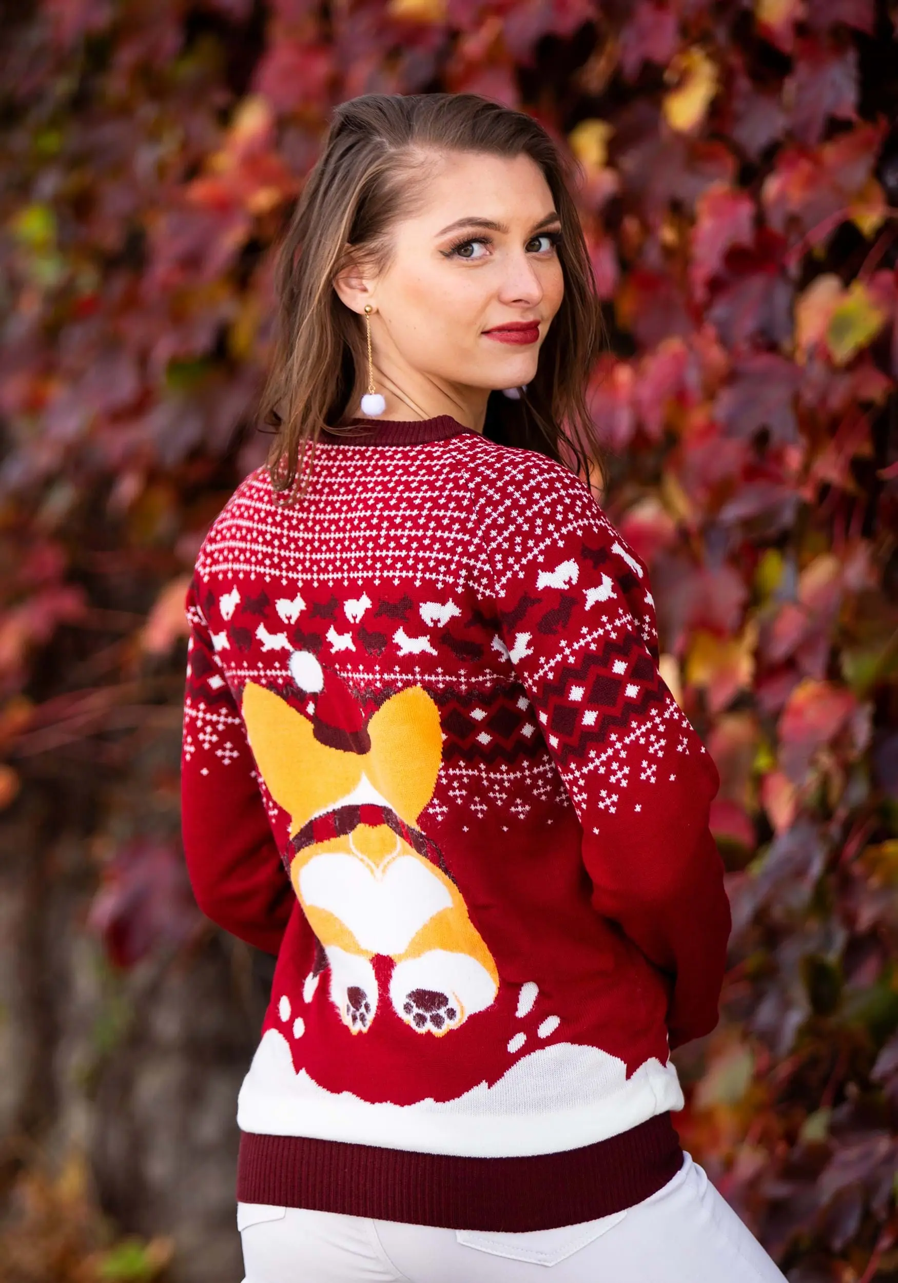 BigWan Apparel Co. A Very Corgi Christmas Ugly Christmas Sweater For Adults 2 BigWan Apparel Co. A Very Corgi Christmas Ugly Christmas Sweater For Adults - Image 2