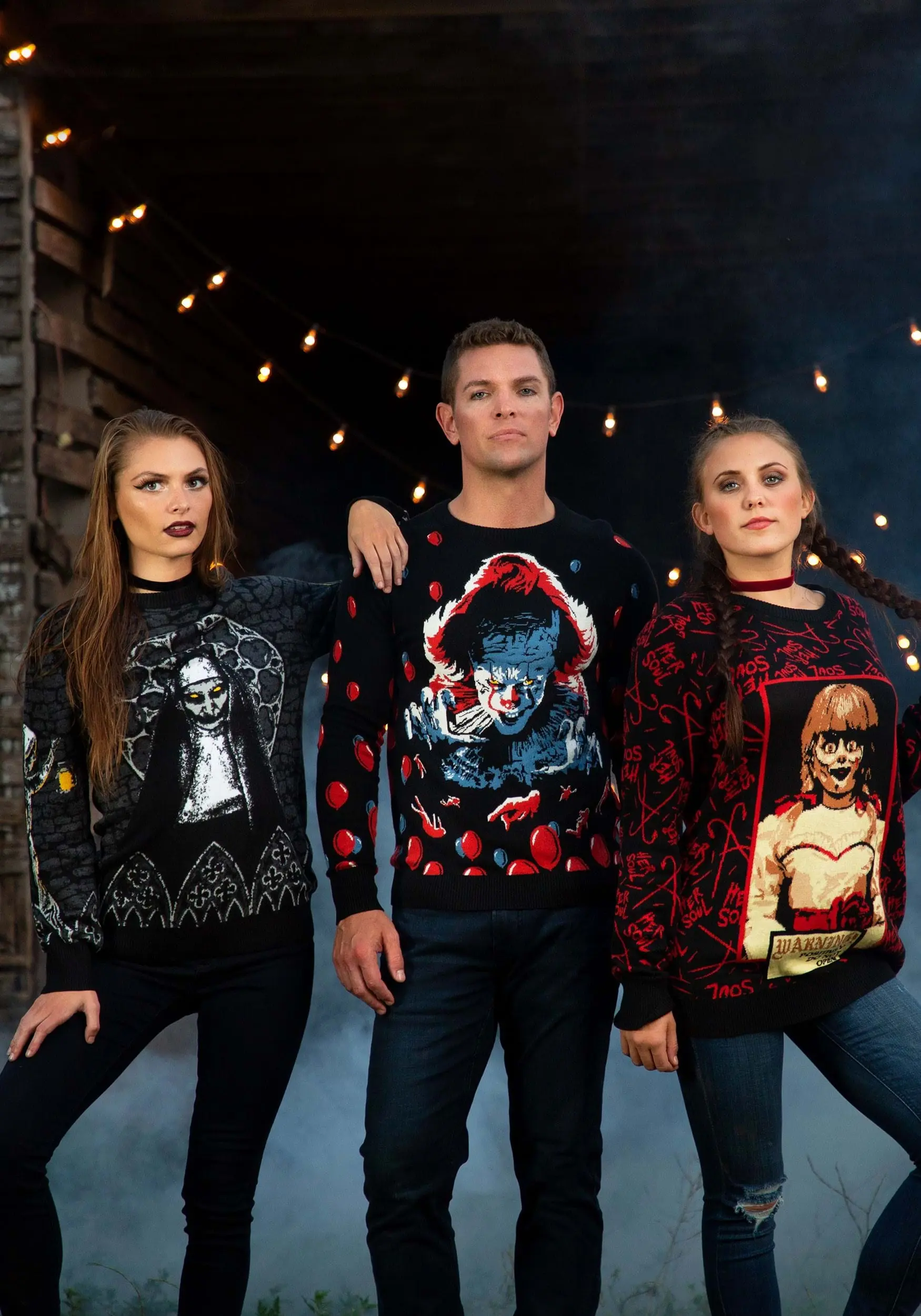 BigWan Apparel Co. Annabelle Halloween Sweater For Adults 4 BigWan Apparel Co. Annabelle Halloween Sweater For Adults - Image 4