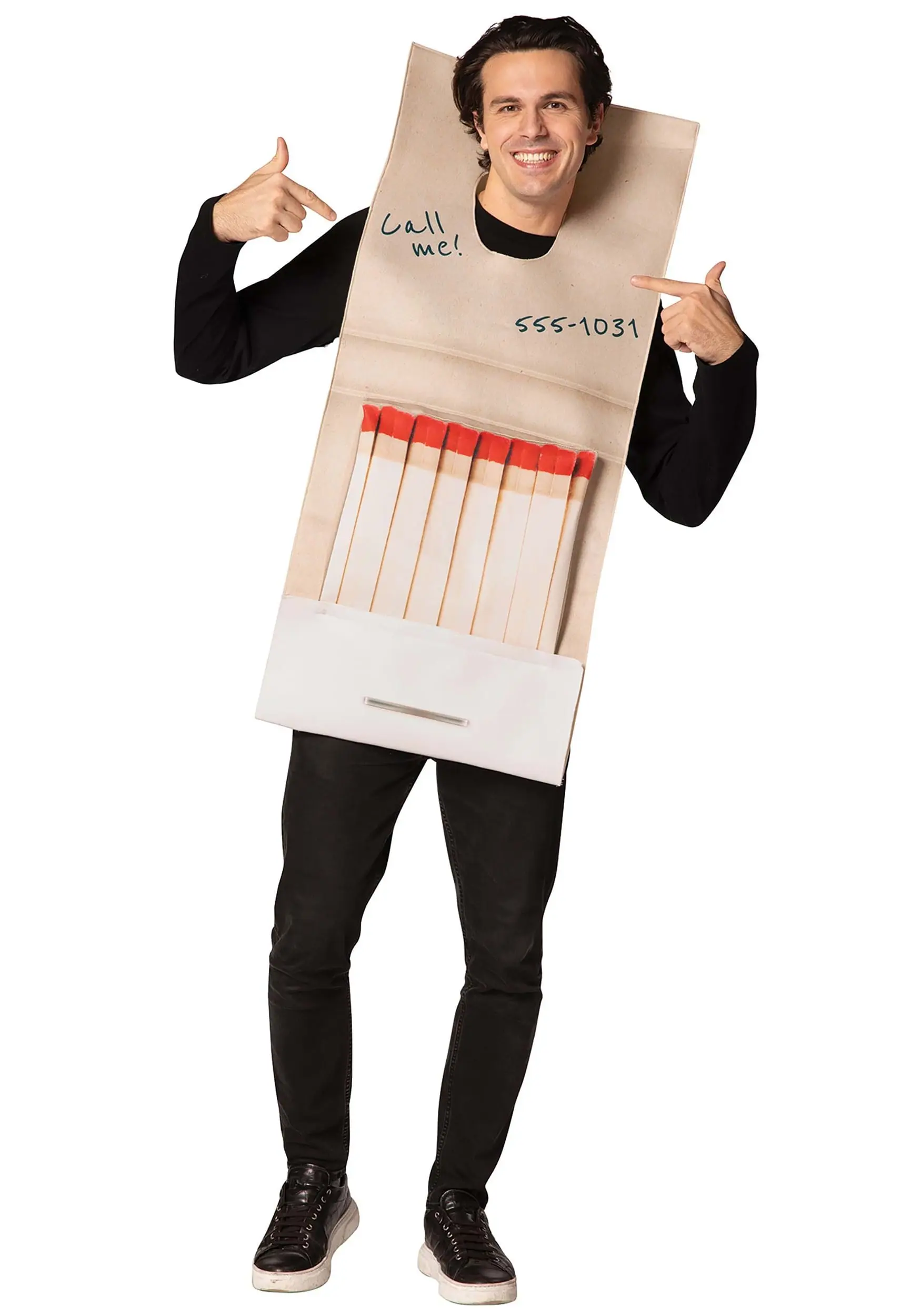 Rasta Imposta Book Of Matches Costume For Adults 1 Rasta Imposta Book Of Matches Costume For Adults