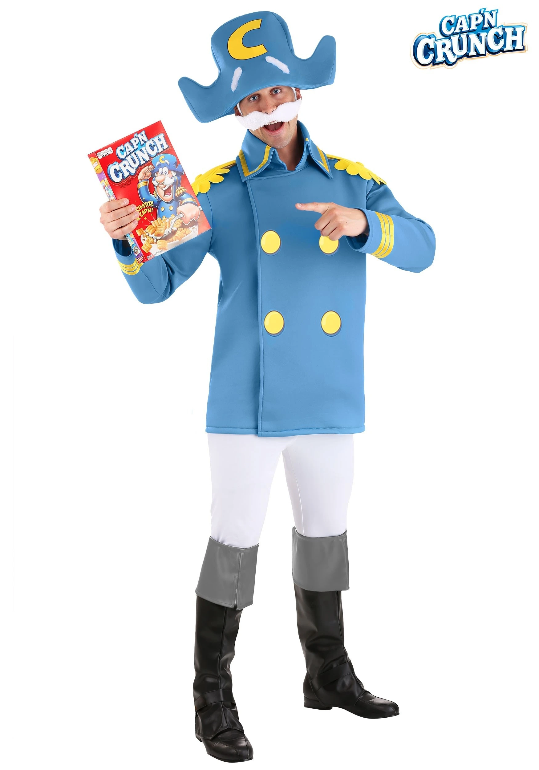 Boloparty Cap'n Crunch Adult Costume 1 Boloparty Cap'n Crunch Adult Costume