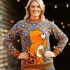 BigWan Apparel Co. Care Bears Trick-or-Sweet Bear Halloween Sweater For Adults