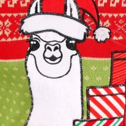 BigWan Apparel Co. Adult Christmas Llama Ugly Sweater 23 BigWan Apparel Co. Adult Christmas Llama Ugly Sweater -wizard of oz costume shop adult christmas llama ugly sweater alt 9