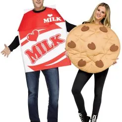 Fun World Adult Cookies And Milk Costume