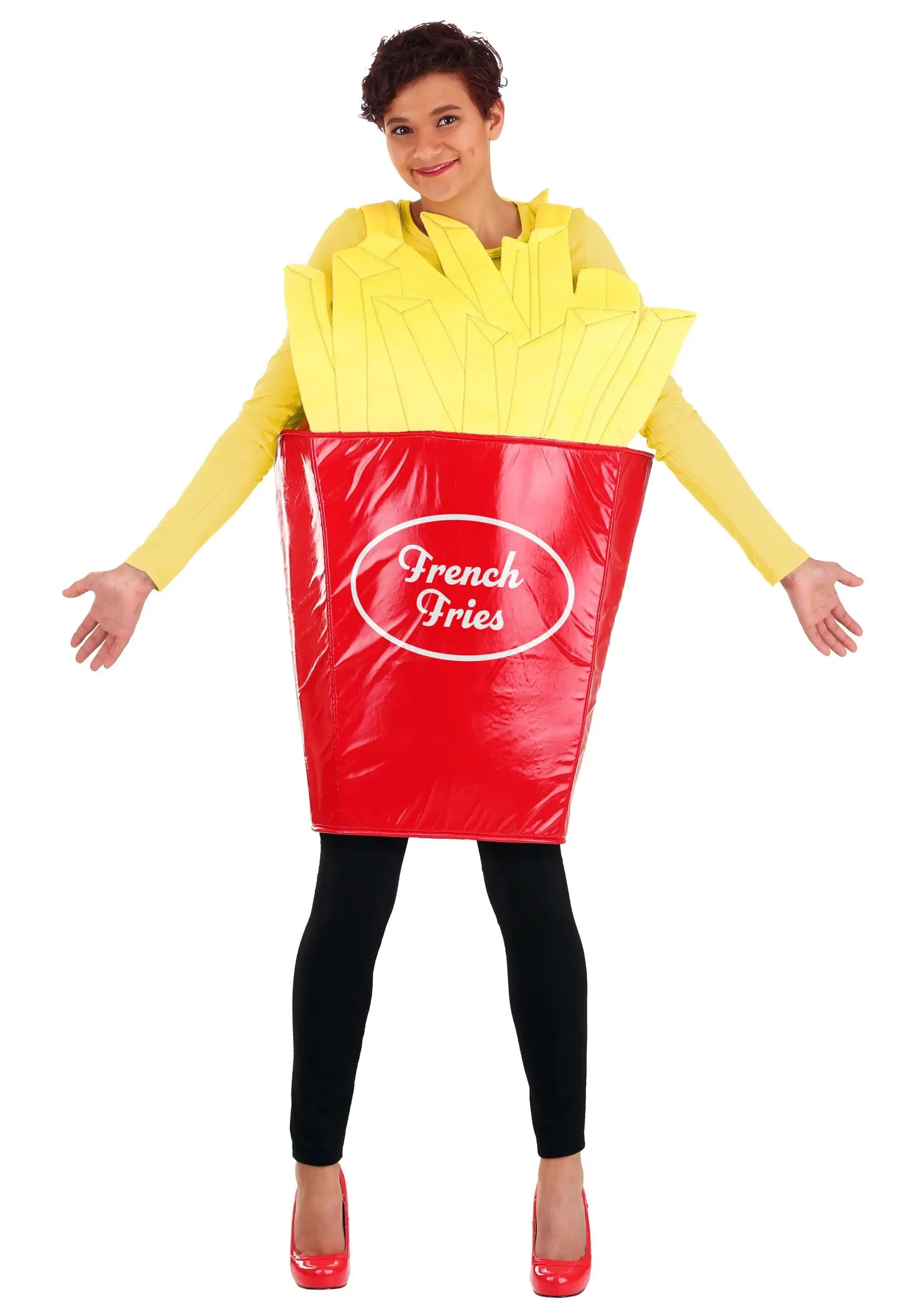 Fun Costumes Fast Food Fries Costume For Adults 1 Fun Costumes Fast Food Fries Costume For Adults