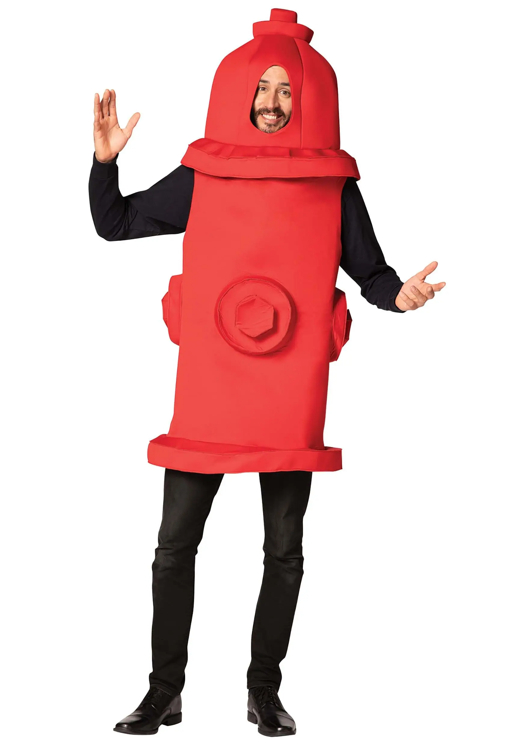 Rasta Imposta Fire Hydrant Costume For Adults 1 Rasta Imposta Fire Hydrant Costume For Adults