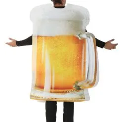 Fun Costumes Foamy Beer Mug Adult Costume -wizard of oz costume shop adult foamy beer mug costume alt 4