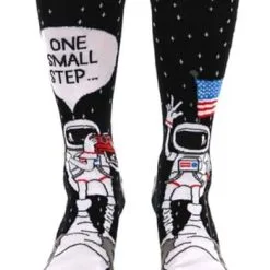 Elope Foot Forward Astronaut Socks For Adults -wizard of oz costume shop adult foot forward astronaut socks alt 2