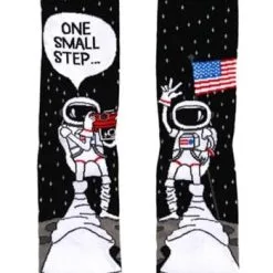 Elope Foot Forward Astronaut Socks For Adults -wizard of oz costume shop adult foot forward astronaut socks alt 3