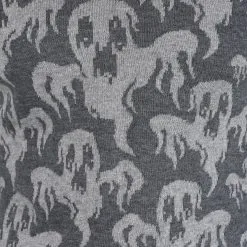 BigWan Apparel Co. Ghoulish Ghosts Halloween Sweater -wizard of oz costume shop adult ghoulish ghosts halloween sweater alt7