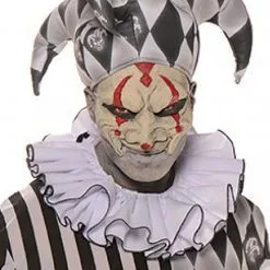 Underwraps Adult Harlequin Clown Collar Accessory