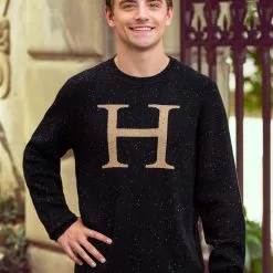 BigWan Apparel Co. Harry Potter "H" Christmas Sweater For Adults