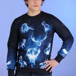 BigWan Apparel Co. Harry Potter Patronus Ugly Sweatshirt For Adults