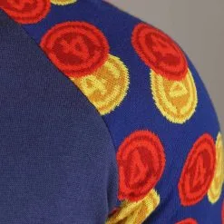 BigWan Apparel Co. Hasbro Connect Four Adult Sweater -wizard of oz costume shop adult hasbro connect four sweater alt 4