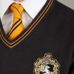 BigWan Apparel Co. Hufflepuff Uniform Harry Potter Sweater For Adults 11 BigWan Apparel Co. Hufflepuff Uniform Harry Potter Sweater For Adults -wizard of oz costume shop adult hufflepuff uniform harry potter sweater alt 5