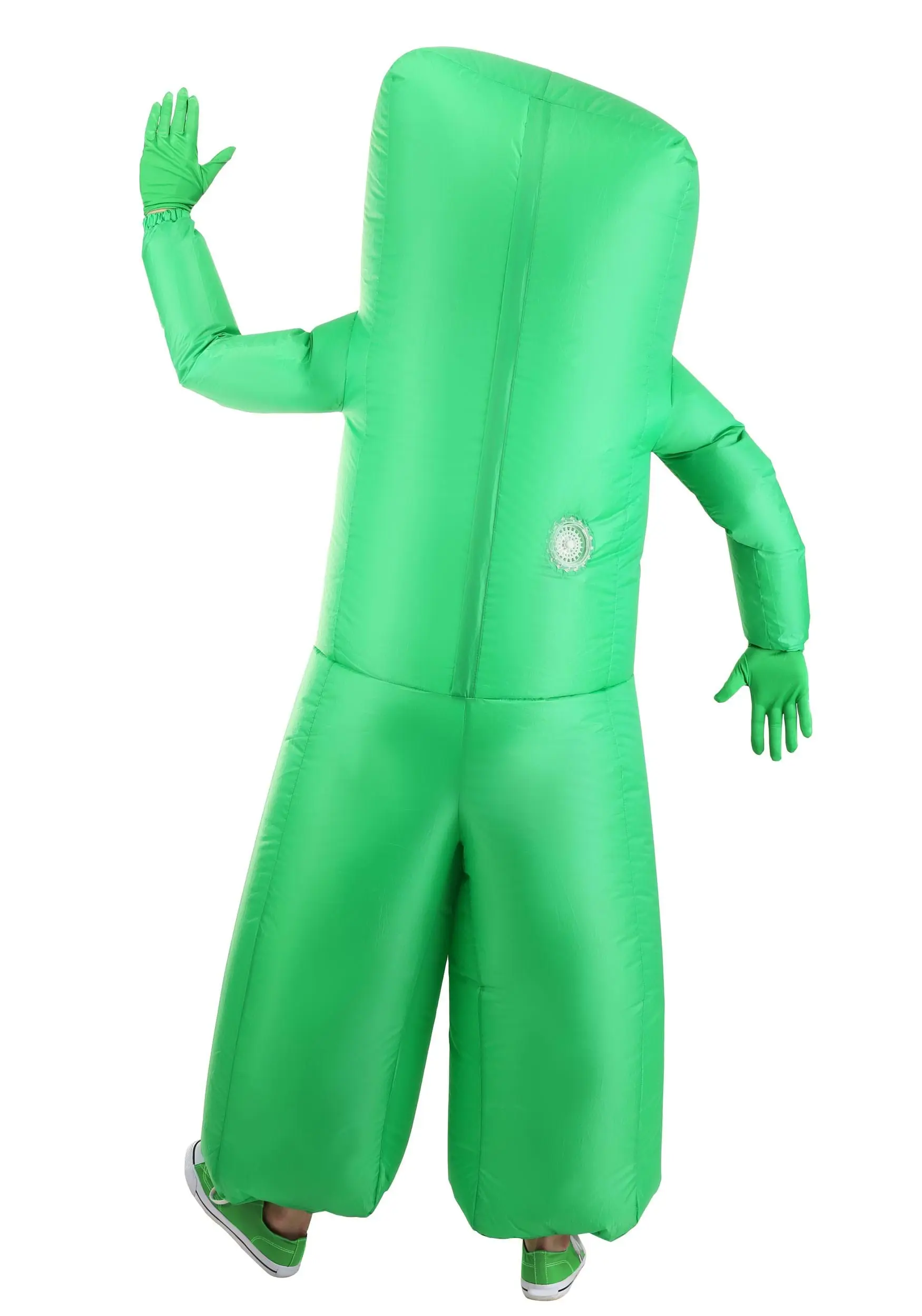NingBo Wonderful Industry & Trade Ltd Inflatable Gumby Costume Adult 2 NingBo Wonderful Industry & Trade Ltd Inflatable Gumby Costume Adult - Image 2