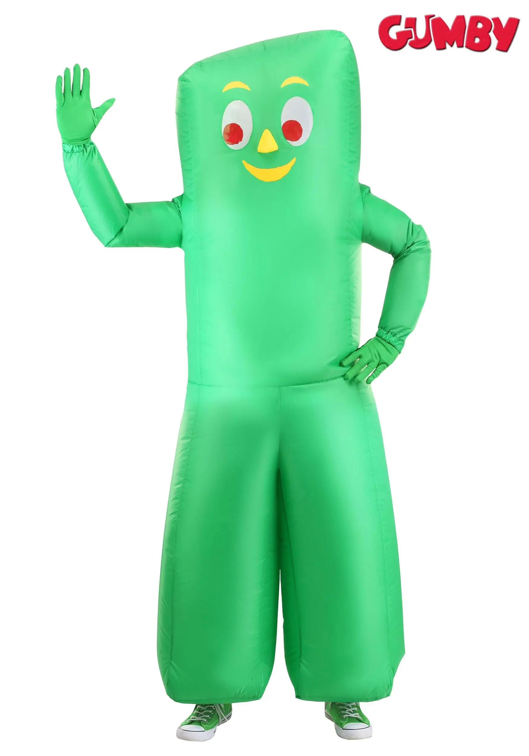 NingBo Wonderful Industry & Trade Ltd Inflatable Gumby Costume Adult 1 NingBo Wonderful Industry & Trade Ltd Inflatable Gumby Costume Adult