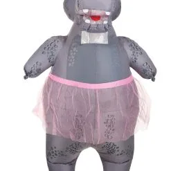 Rubies Costume Co. Inc Inflatable Hippo Costume For Adults -wizard of oz costume shop adult inflatable hippo costume flat