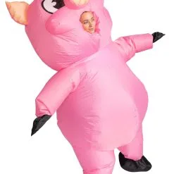 Joyin Adult Inflatable Piggy Costume -wizard of oz costume shop adult inflatable piggy costume alt 4