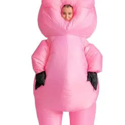 Joyin Adult Inflatable Piggy Costume -wizard of oz costume shop adult inflatable piggy costume alt 5