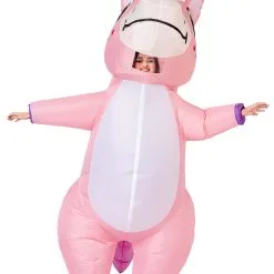 Joyin Inflatable Pink Unicorn Costume For Adults 10 Joyin Inflatable Pink Unicorn Costume For Adults -wizard of oz costume shop adult inflatable pink unicorn costume alt 2