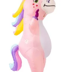 Joyin Inflatable Pink Unicorn Costume For Adults 11 Joyin Inflatable Pink Unicorn Costume For Adults -wizard of oz costume shop adult inflatable pink unicorn costume alt 3