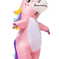 Joyin Inflatable Pink Unicorn Costume For Adults 13 Joyin Inflatable Pink Unicorn Costume For Adults -wizard of oz costume shop adult inflatable pink unicorn costume alt 5
