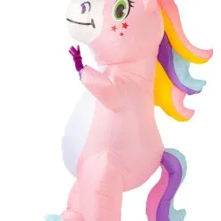 Joyin Inflatable Pink Unicorn Costume For Adults 14 Joyin Inflatable Pink Unicorn Costume For Adults -wizard of oz costume shop adult inflatable pink unicorn costume alt 6