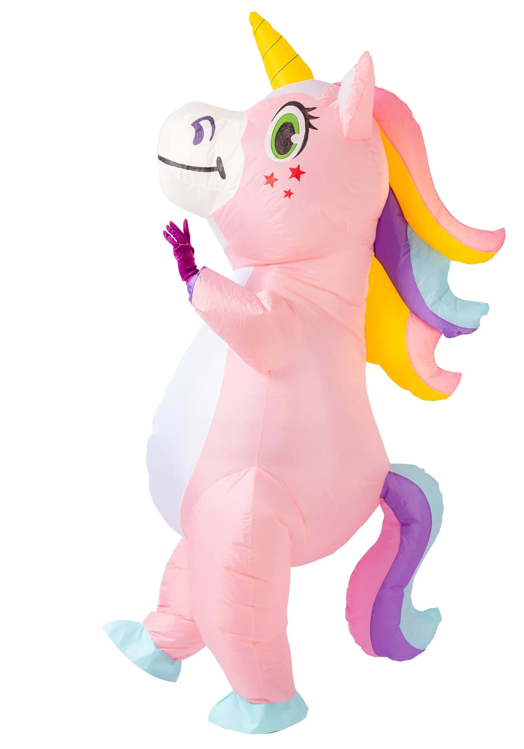 Joyin Inflatable Pink Unicorn Costume For Adults 7 Joyin Inflatable Pink Unicorn Costume For Adults - Image 7