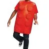 Disguise LEGO Adult Red Brick Costume