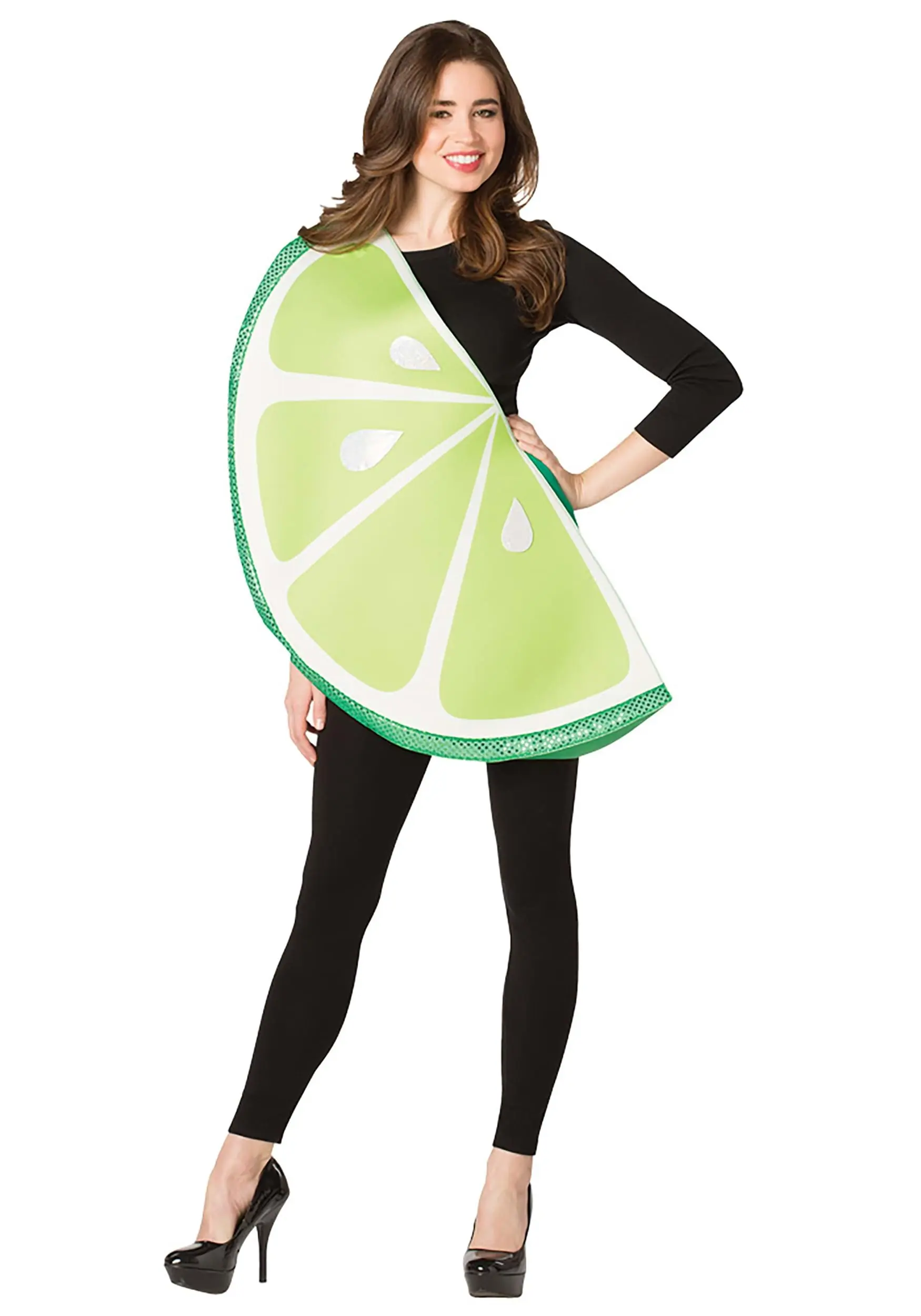 Rasta Imposta Lime Slice Costume For Adults 1 Rasta Imposta Lime Slice Costume For Adults
