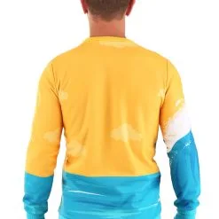 BigWan Apparel Co. Mele Kalikimaka Surfing Santa Ugly Christmas Sweatshirt -wizard of oz costume shop adult mele kalikimaka surfing santa ugly christmas sweater3