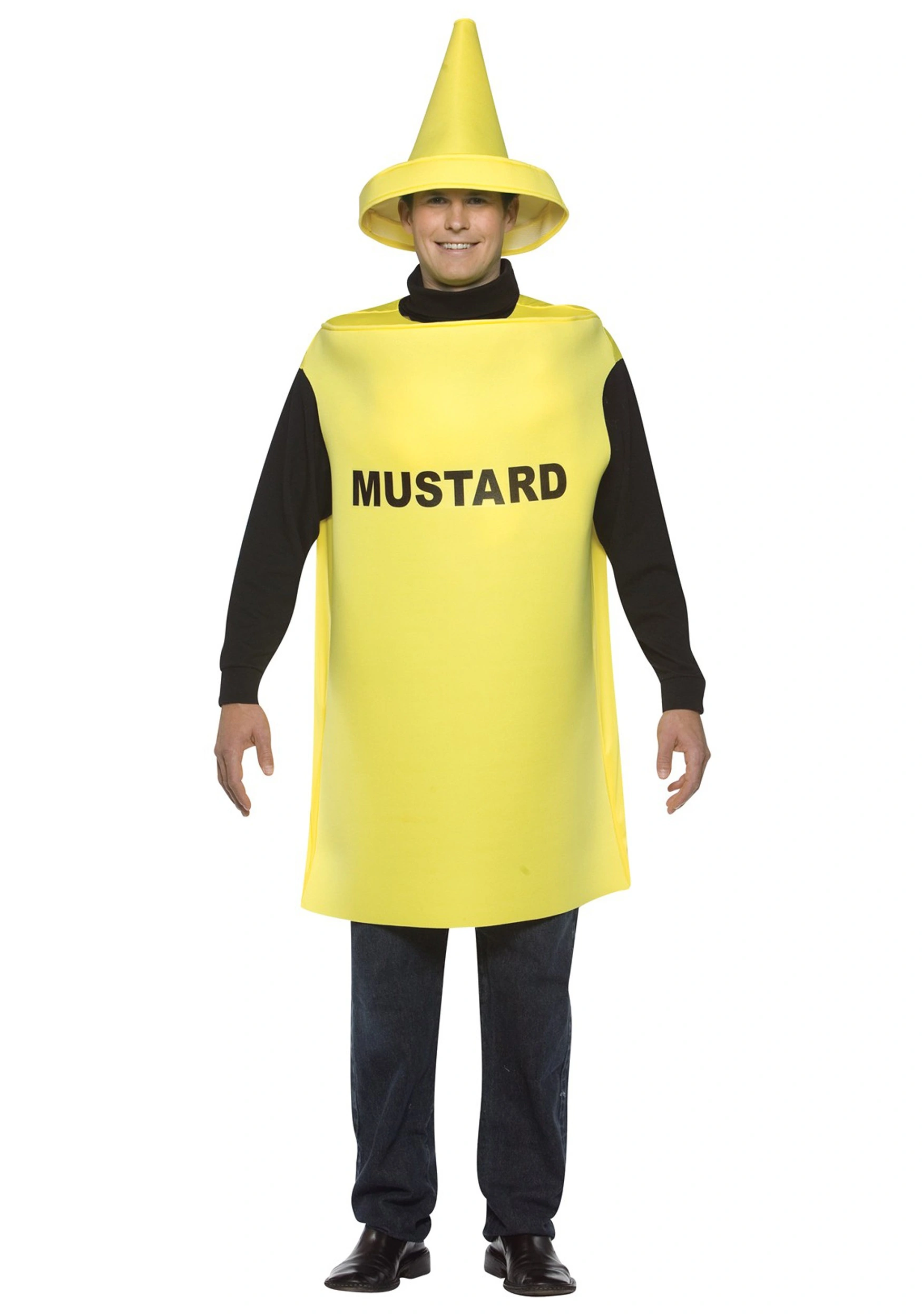 Rasta Imposta Adult Mustard Costume 1 Rasta Imposta Adult Mustard Costume