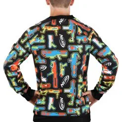 BigWan Apparel Co. Nerf Gun Unisex Sweater For Adults 12 BigWan Apparel Co. Nerf Gun Unisex Sweater For Adults -wizard of oz costume shop adult nerf gun sweater alt 5