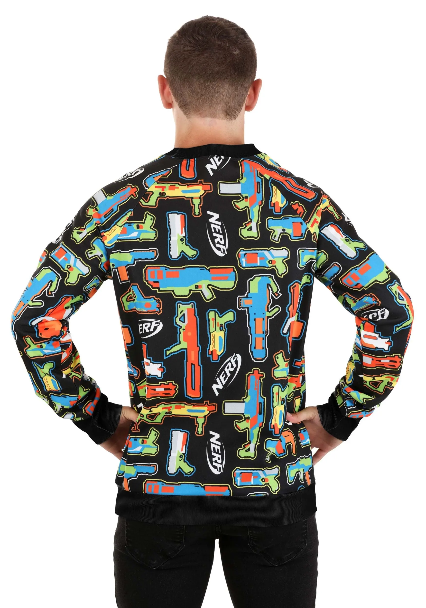 BigWan Apparel Co. Nerf Gun Unisex Sweater For Adults 6 BigWan Apparel Co. Nerf Gun Unisex Sweater For Adults - Image 6