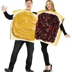 Fun World Adult Peanut Butter And Jelly Costume