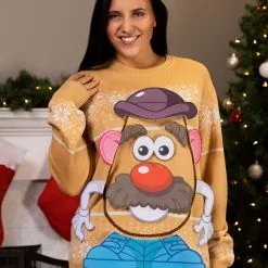 BigWan Apparel Co. Mr. Potato Head Sweater For Adults