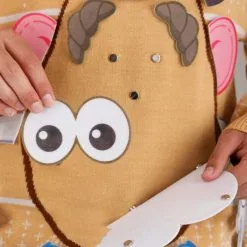 BigWan Apparel Co. Mr. Potato Head Sweater For Adults 9 BigWan Apparel Co. Mr. Potato Head Sweater For Adults -wizard of oz costume shop adult potato head sweater alt 3