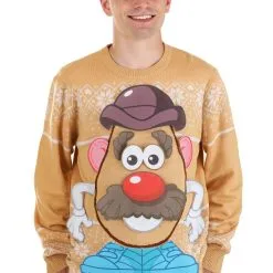 BigWan Apparel Co. Mr. Potato Head Sweater For Adults 11 BigWan Apparel Co. Mr. Potato Head Sweater For Adults -wizard of oz costume shop adult potato head sweater alt 5