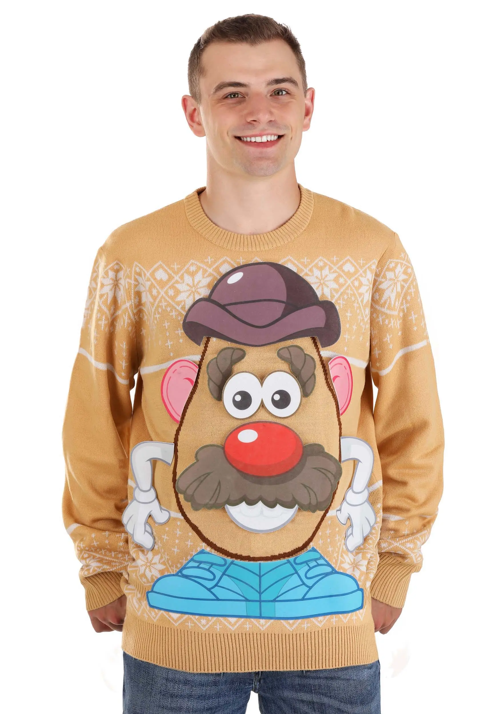 BigWan Apparel Co. Mr. Potato Head Sweater For Adults 6 BigWan Apparel Co. Mr. Potato Head Sweater For Adults - Image 6