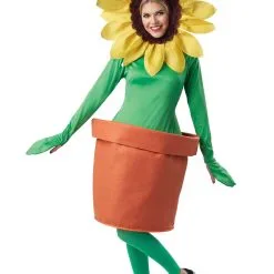Seasons (HK) Ltd. Potted Flower Costume For Adults