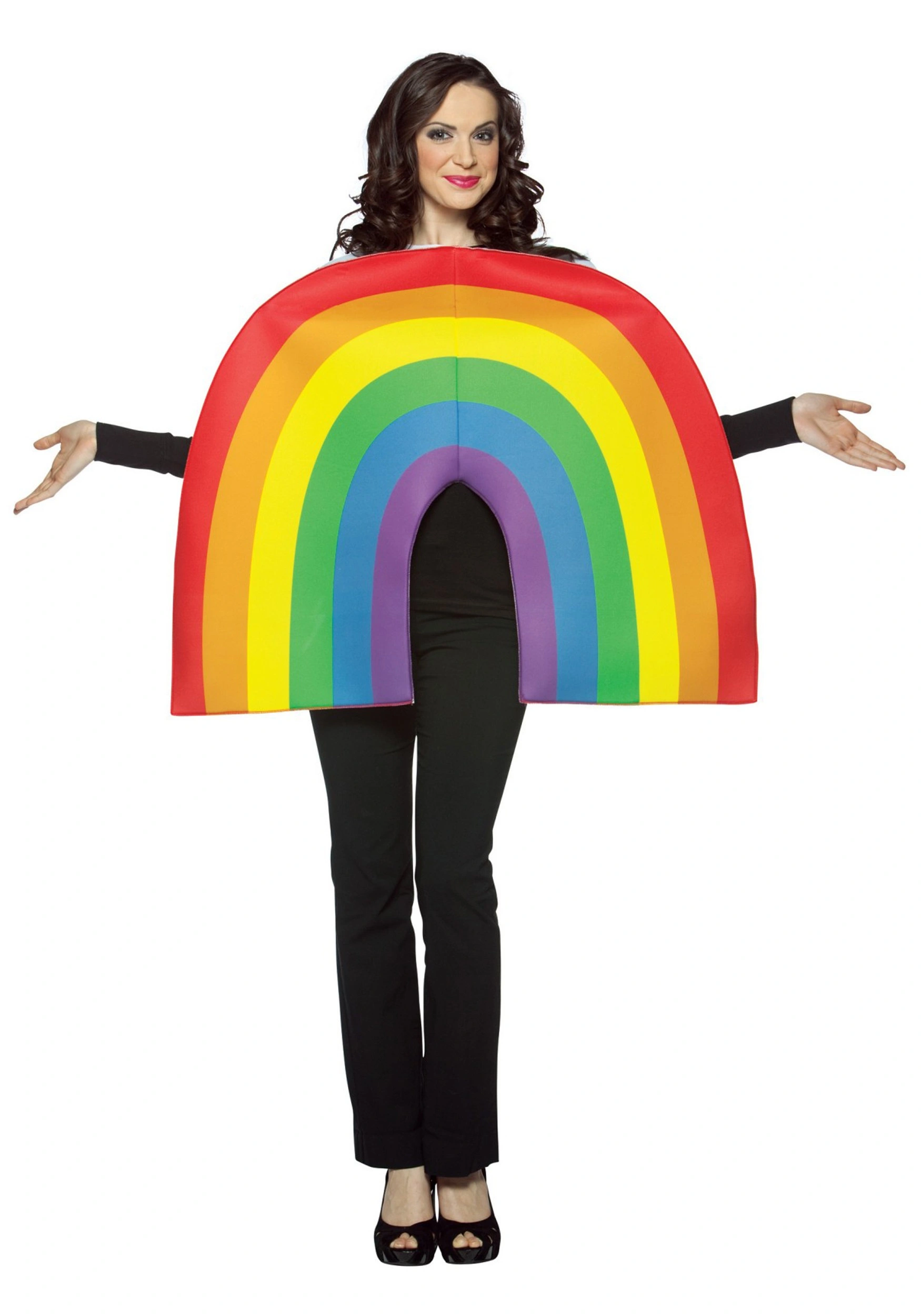 Rasta Imposta Adult Rainbow Costume 1 Rasta Imposta Adult Rainbow Costume