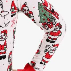 BigWan Apparel Co. Adult Repeating Santa Pattern Ugly Christmas Sweater 13 BigWan Apparel Co. Adult Repeating Santa Pattern Ugly Christmas Sweater -wizard of oz costume shop adult repeating santa pattern unisex ugly christmas sweater 4