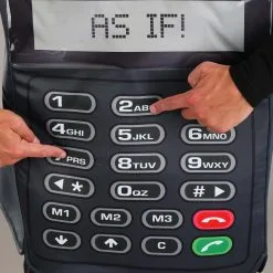 Fun Costumes Retro Flip Phone Adult Costume -wizard of oz costume shop adult retro flip phone costume alt 2