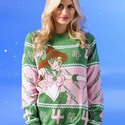 BigWan Apparel Co. Adult Sailor Moon Sailor Jupiter Sweater